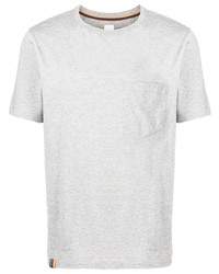 Мужская серая футболка с круглым вырезом от Paul Smith