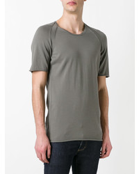 Мужская серая футболка с круглым вырезом от Label Under Construction