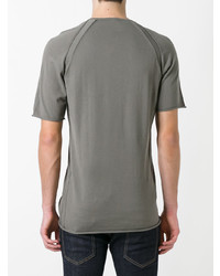 Мужская серая футболка с круглым вырезом от Label Under Construction