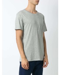 Мужская серая футболка с круглым вырезом от OSKLEN