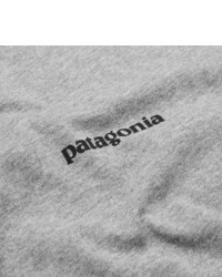 Мужская серая футболка с круглым вырезом от Patagonia