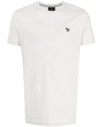 Мужская серая футболка с круглым вырезом от PS Paul Smith