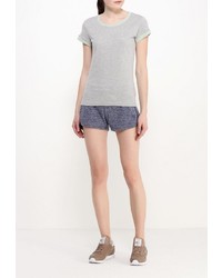 Женская серая футболка с круглым вырезом от Reebok Classics