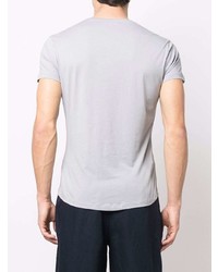 Мужская серая футболка с круглым вырезом от Orlebar Brown