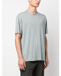 Мужская серая футболка с круглым вырезом от Ten C