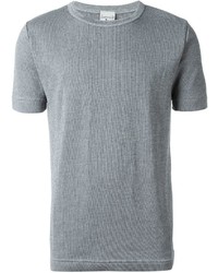 Мужская серая футболка с круглым вырезом от S.N.S. Herning