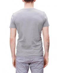 Мужская серая футболка с круглым вырезом от s.Oliver
