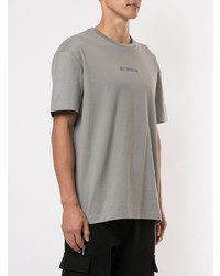 Мужская серая футболка с круглым вырезом от Off Duty