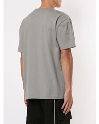 Мужская серая футболка с круглым вырезом от Off Duty