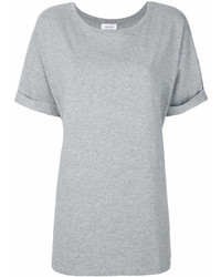 Женская серая футболка с круглым вырезом от Snobby Sheep