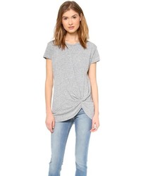 Женская серая футболка с круглым вырезом от Stateside