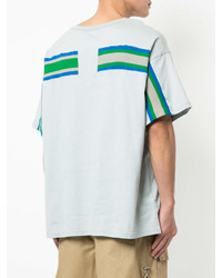 Женская серая футболка с круглым вырезом от Facetasm