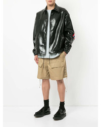 Женская серая футболка с круглым вырезом от Facetasm