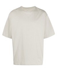 Мужская серая футболка с круглым вырезом от Studio Nicholson