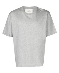 Мужская серая футболка с круглым вырезом от Studio Nicholson