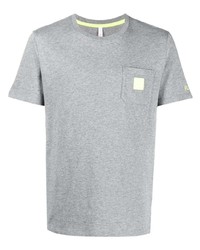 Мужская серая футболка с круглым вырезом от Sun 68