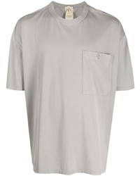 Мужская серая футболка с круглым вырезом от Ten C