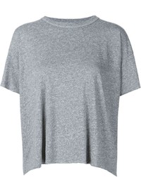 Женская серая футболка с круглым вырезом от The Great