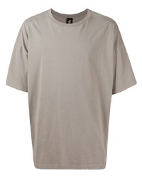 Мужская серая футболка с круглым вырезом от Thom Krom