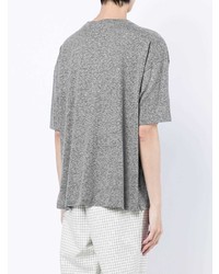 Мужская серая футболка с круглым вырезом от YMC