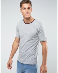 Мужская серая футболка с круглым вырезом от troy
