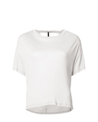 Женская серая футболка с круглым вырезом от Unravel Project