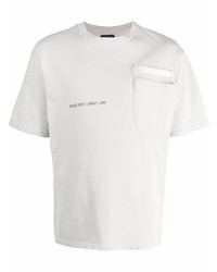 Мужская серая футболка с круглым вырезом от VAL KRISTOPHE