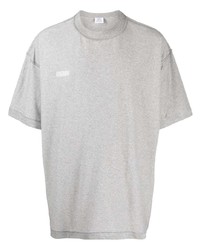 Мужская серая футболка с круглым вырезом от Vetements