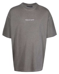 Мужская серая футболка с круглым вырезом от Vision Of Super