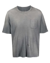 Мужская серая футболка с круглым вырезом от VISVIM
