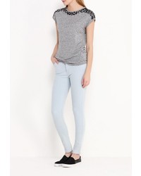 Женская серая футболка с круглым вырезом от Warehouse