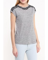 Женская серая футболка с круглым вырезом от Warehouse