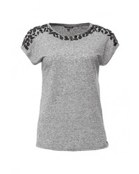 Женская серая футболка с круглым вырезом от Warehouse