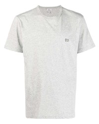 Мужская серая футболка с круглым вырезом от Woolrich