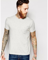 Мужская серая футболка с круглым вырезом от YMC