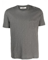 Мужская серая футболка с круглым вырезом от Zadig & Voltaire