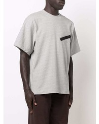Мужская серая футболка с круглым вырезом от Nike