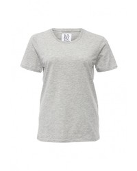 Женская серая футболка с круглым вырезом от Zoe Karssen