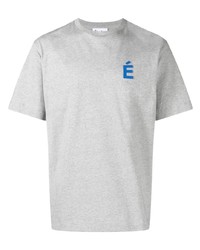 Мужская серая футболка с круглым вырезом от Études