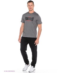 Мужская серая футболка с принтом от Anta