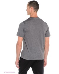 Мужская серая футболка с принтом от Anta