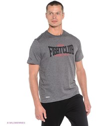 Мужская серая футболка с принтом от Anta