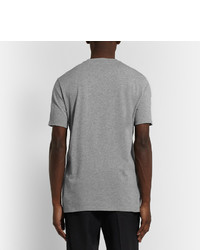 Мужская серая футболка с принтом от Balenciaga