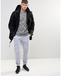 Мужская серая футболка с принтом от Bellfield