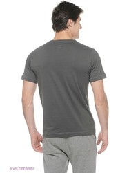 Мужская серая футболка с принтом от Stayer