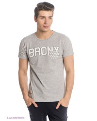 Мужская серая футболка с принтом от Sweet years