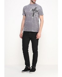 Мужская серая футболка от Affliction