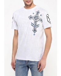 Мужская серая футболка от Affliction