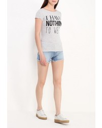 Женская серая футболка от Alcott