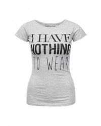 Женская серая футболка от Alcott